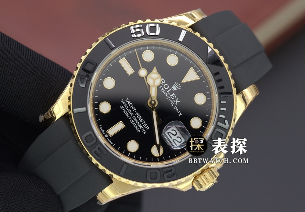 VS金游艇劳力士游艇名仕型1:1顶级复刻表盘细节实拍图