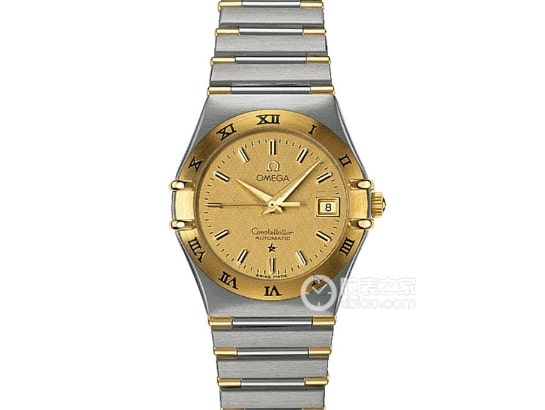 Constellation Omega 1:1 Réplique Montres Disques Champagne Bagues Or Jaune Intergold Bracelets Acier