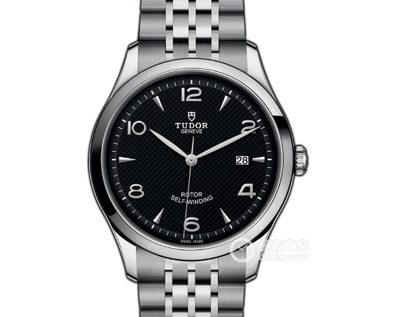 1926 Tudor 1:1 Replique Montres Hommes Disque Noir Lumineux Bracelet Acier