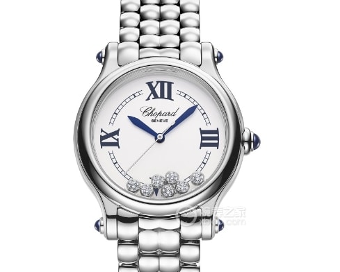 HAPPY SPORT Chopard 1:1 réplique montres femmes disque en acier nacre blanche