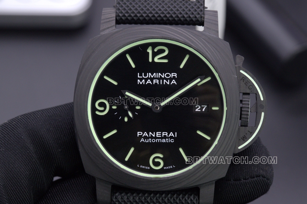 VSPAM01118 Panerai 1:1 Replica Watches Carbon Fiber Luminous