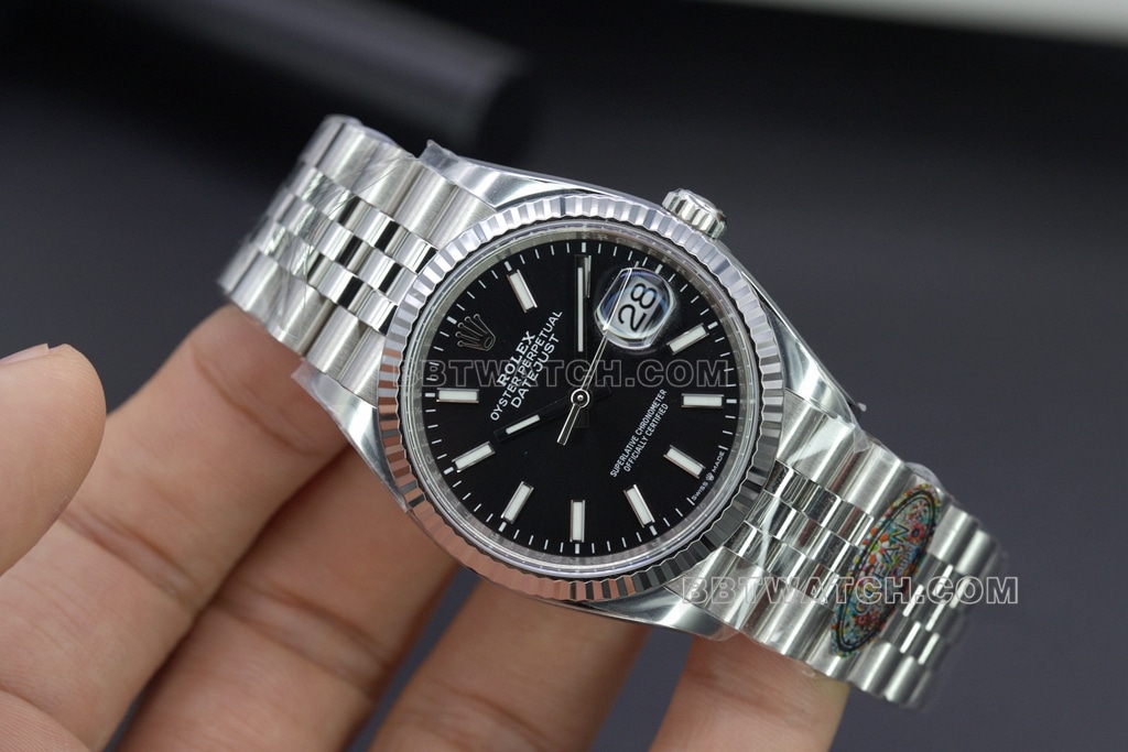 劳力士顶级1:1复刻手表C厂日志36mm3235机芯