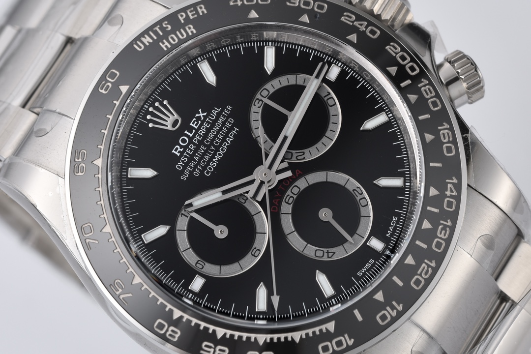 C厂黑迪劳力士迪通拿1:1顶级复刻手表4131机芯m126500ln-0002