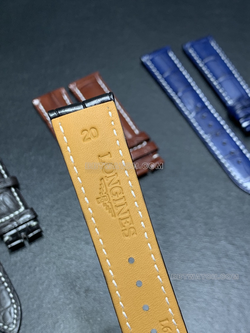 Longines Heritage L2.893.477.3 Bracelet en alligator