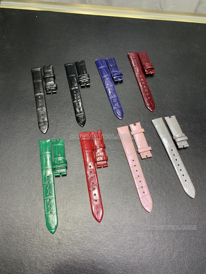 宝玑那不勒斯王后系列8918BR/58/964/D00D3L专用鳄鱼皮表带