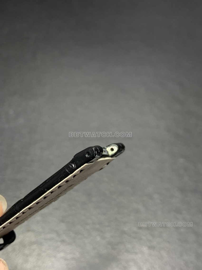 百达翡丽运动优雅系列5712GR-001专用美洲鳄鱼皮表带