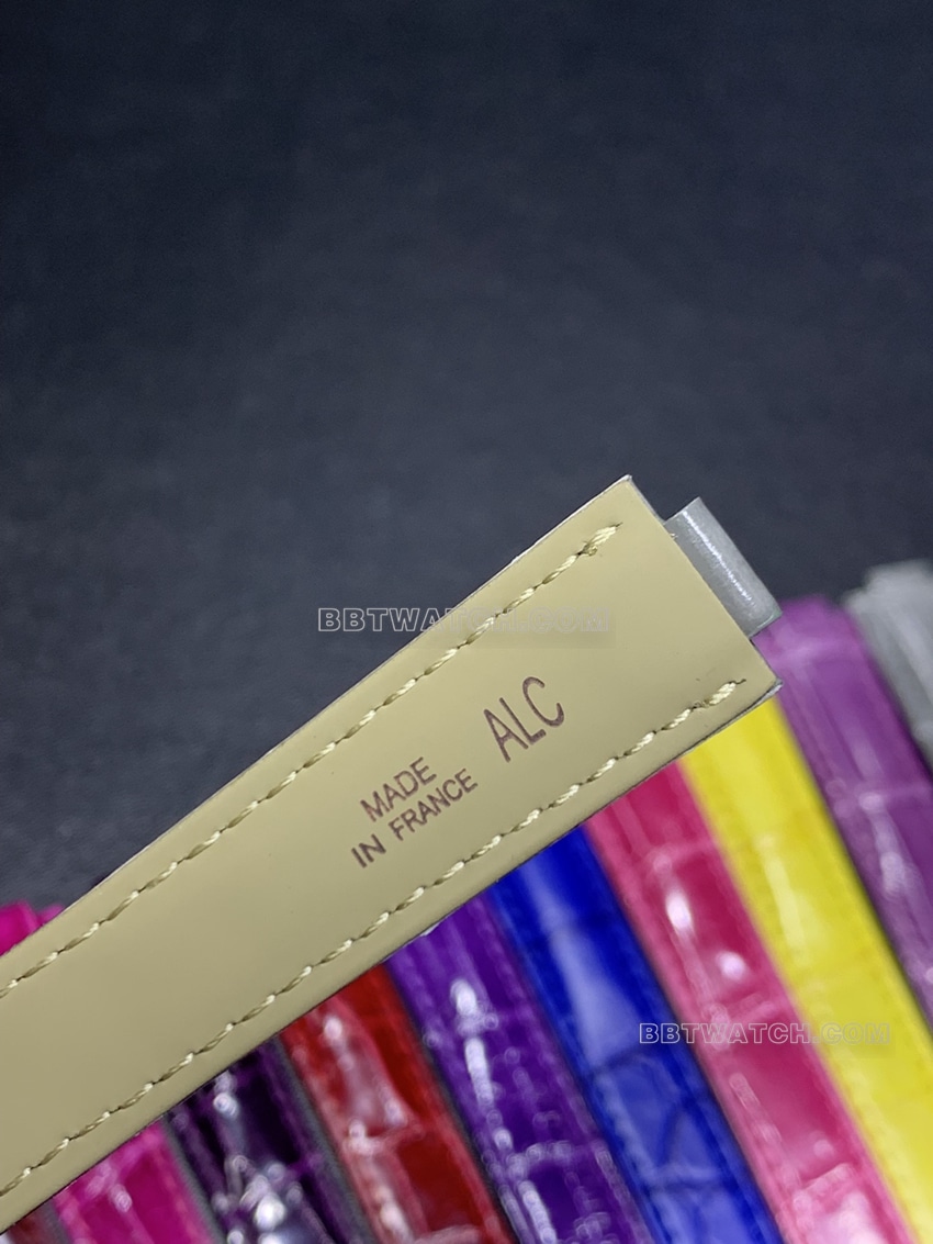 Bracelet en alligator pour Cartier Blue Balloon WJBB0080