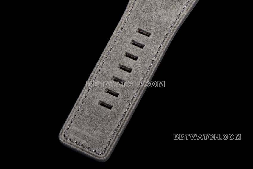 BR厂柏莱士一比一顶级复刻绿盘青铜皮带款BR0392-D-LT-BR/SRB表带实拍图