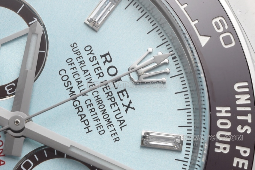 clean factory 2024 new Rolex top replica watches Daytona ice blue di back 4131 automatic mechanical movement 72 hours