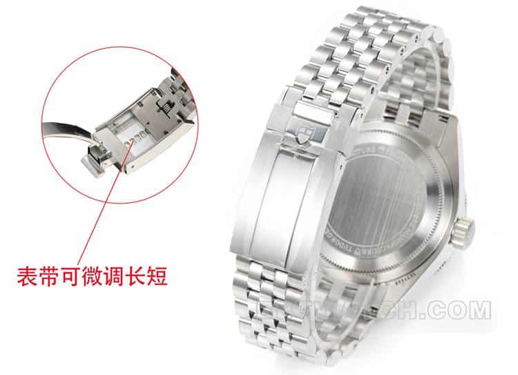 3T帝舵碧湾顶级一比一精仿绿盘钢带款79230G表带实拍图