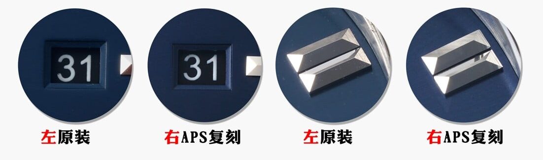 APS厂宇舶顶级复刻手表经典融合蓝盘542.NX真假对比评测外观实拍图