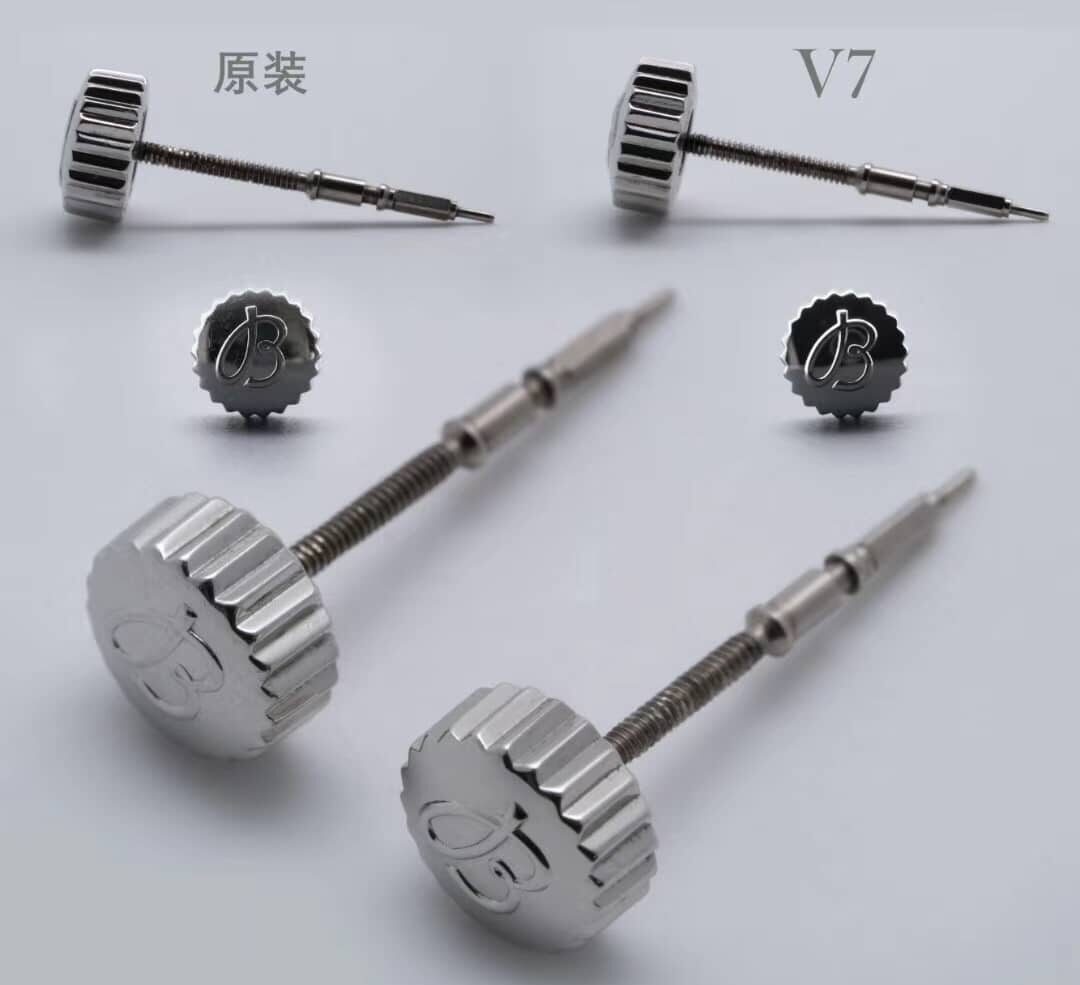 V7厂百年灵顶级复刻手表航空计时蓝盘A173262真假对比评测外观实拍图