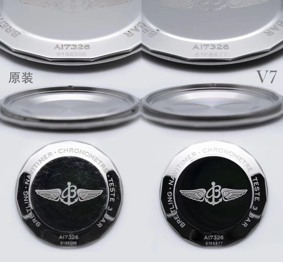 V7厂百年灵顶级复刻手表航空计时蓝盘A173262真假对比评测外观实拍图