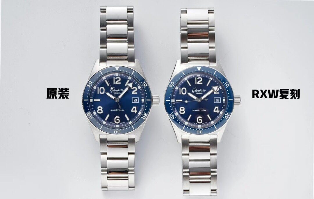 RXW厂格拉苏蒂顶级复刻手表开拓1-39-11-09-81-70真假对比评测外观实拍图