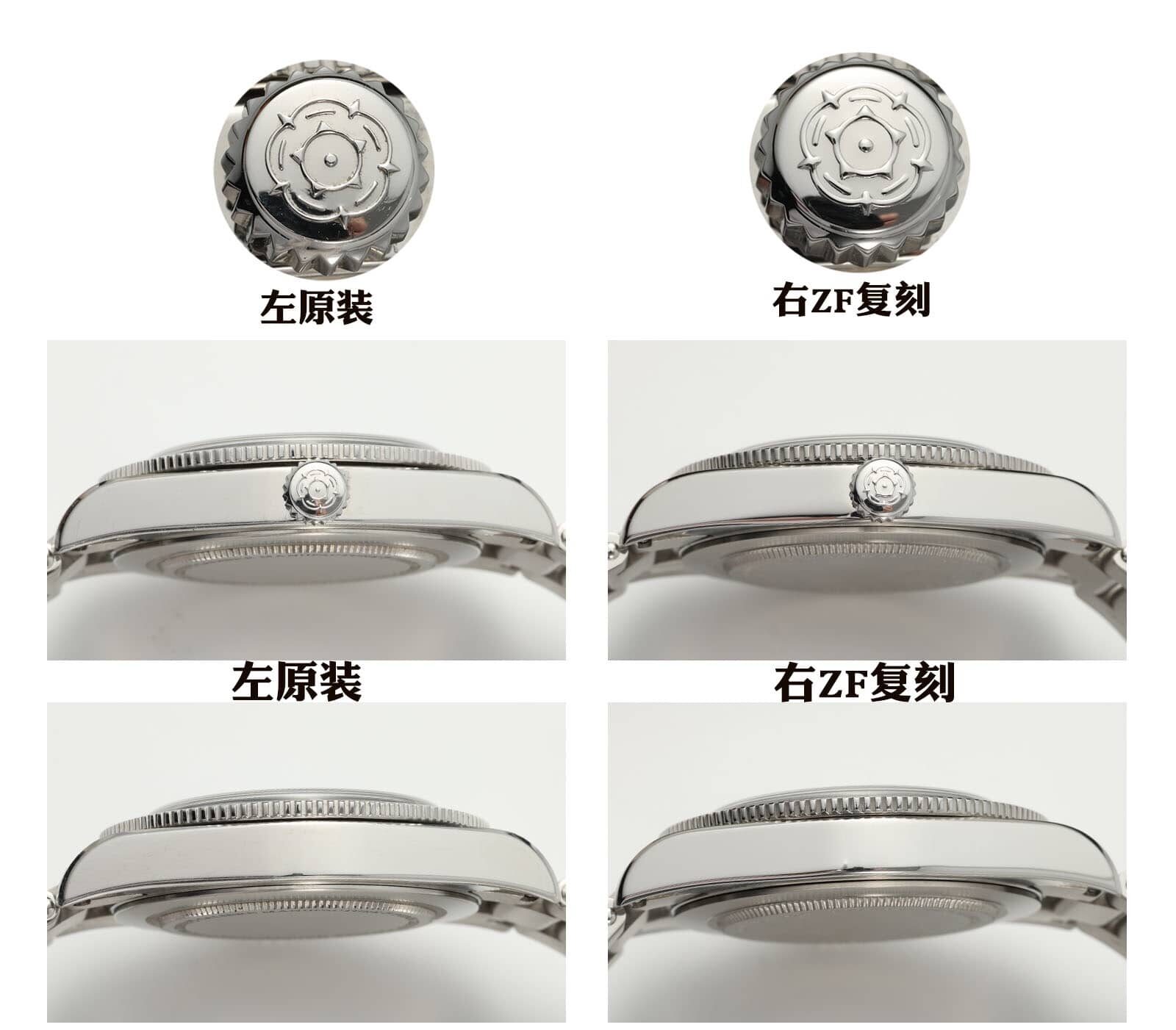 ZF厂帝舵顶级复刻手表碧湾小黑花M79000N真假对比评测外观实拍图
