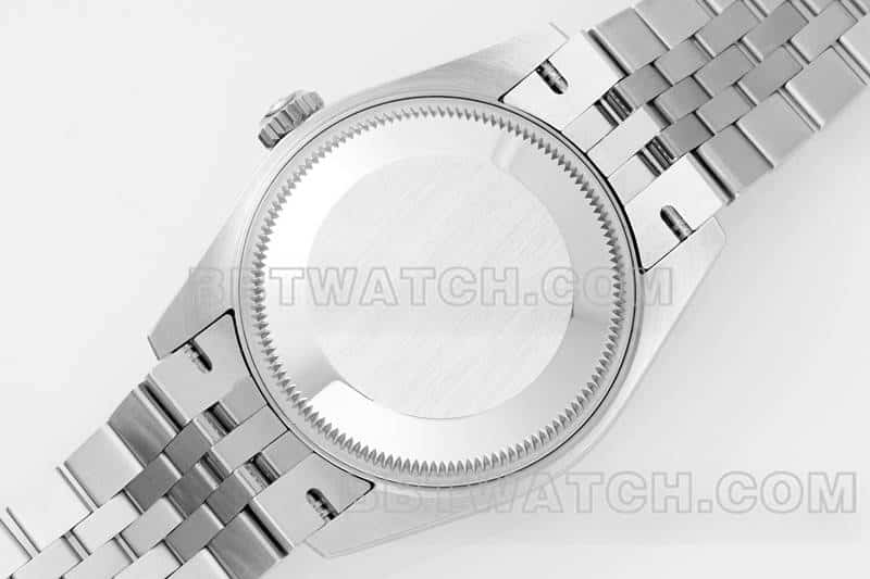 ARF Fabrik Rolex log top eins zu eins Nachahmung Perlmutt Scheibe Diamant Ring 31mm fünf Fach Link 278384 zurück tatsächlichen Foto