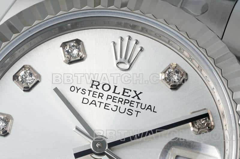 ARF厂劳力士日志顶级复刻银盘31mm三格链节278274正面实拍图