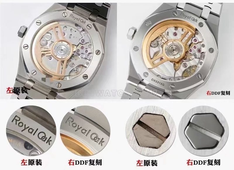 DDF Audemars Piguet Top Replica Watches Royal Oak 15510 vs Genuine Difference
