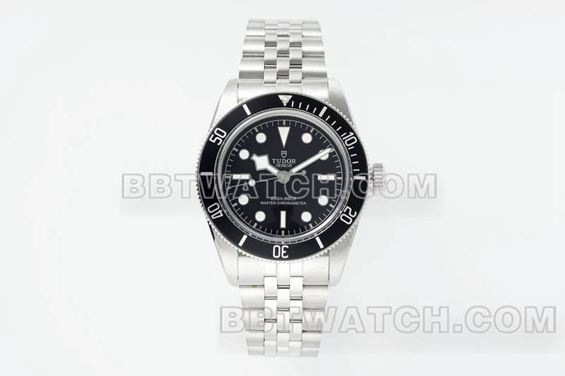Tudor Super Clone Watch ZF Factory Biwan Black Plate 41mm Steel Strap Model M7941A1 Front View