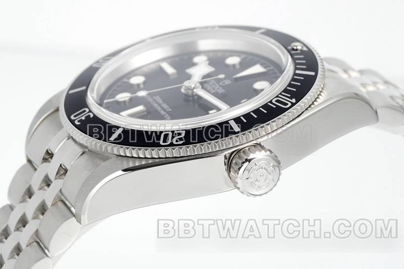 Tudor Super Clone Watch ZF Factory Biwan Black Plate 41mm Steel Strap Model M7941A1 Side Actual Picture