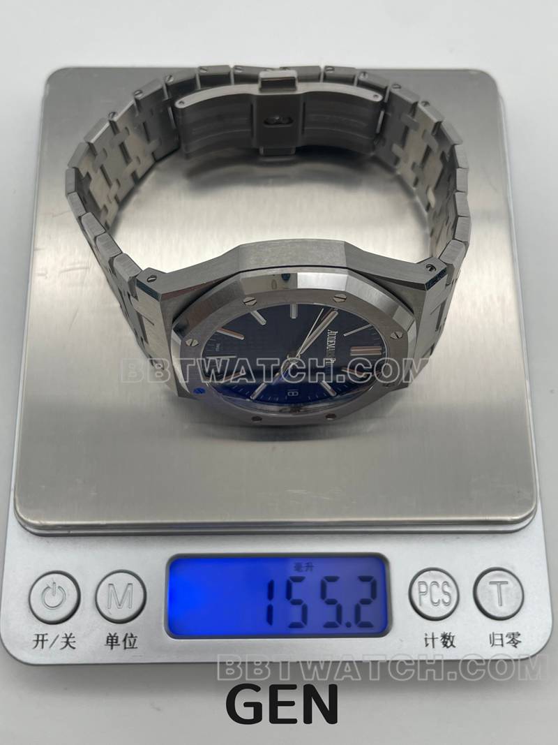 TOP et ZF factory Patek Philippe top réplique montres disque bleu 15510 comparer différence authentique