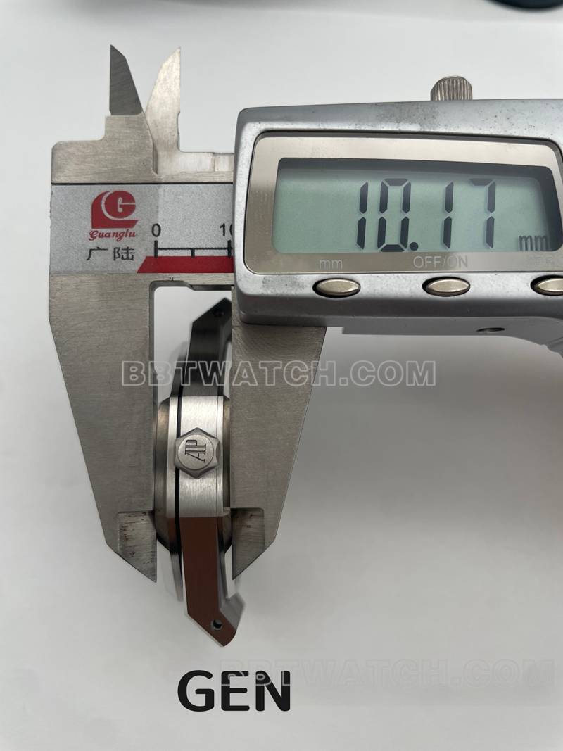 TOP et ZF factory Patek Philippe top réplique montres disque bleu 15510 comparer différence authentique