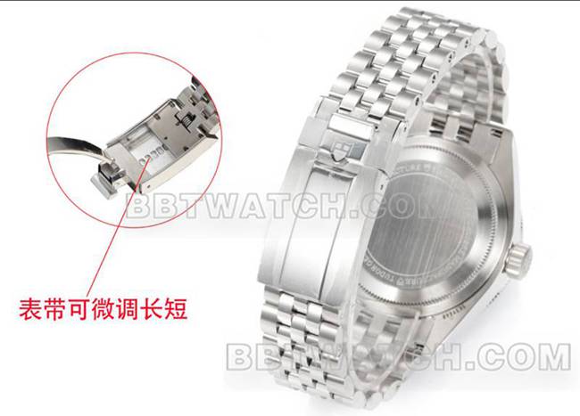 帝舵1:1复刻手表3T厂碧湾冰蓝盘41mm不锈钢钢带款表带实拍图