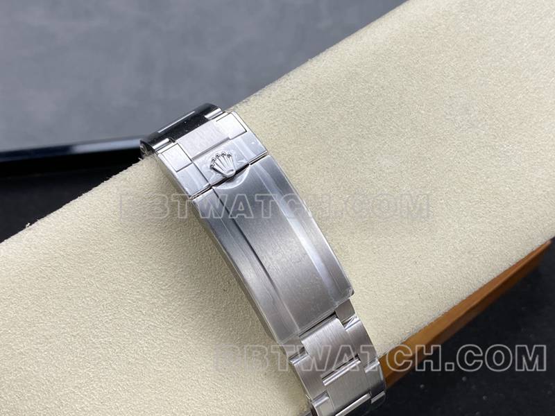 劳力士1:1复刻手表ARF厂潜航者41mm黑水鬼3235机芯126610表带实拍图