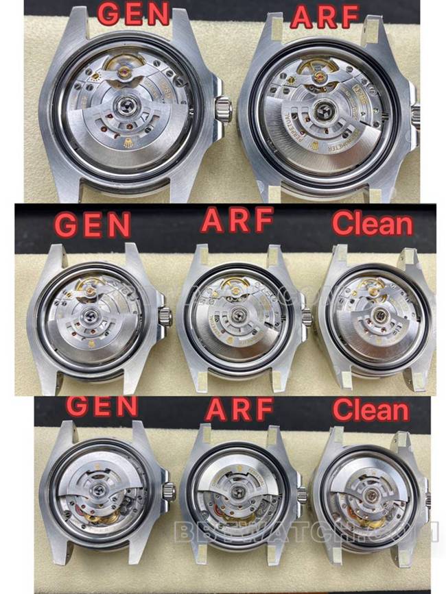 ARF Factory Rolex Top Replica Watches GMT Cola Ring 126710 Review