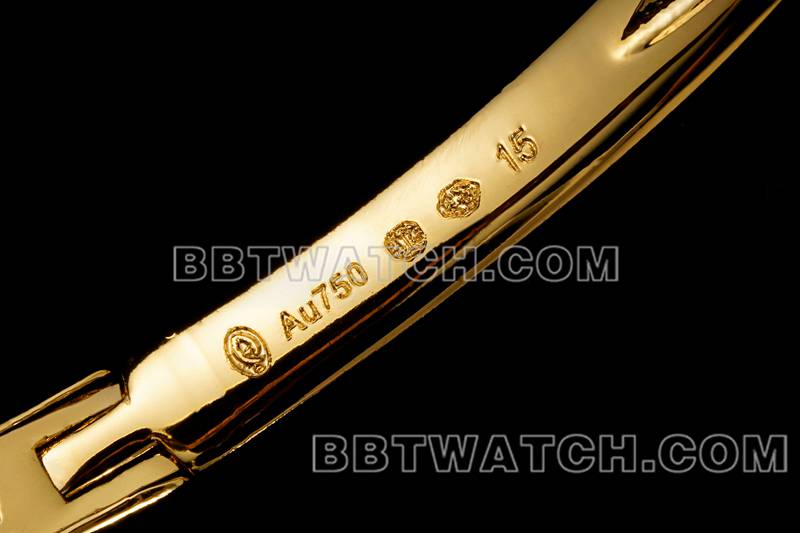 卡地亚超级克隆手表BLS厂浴缸15尺寸石英手镯表表带实拍图