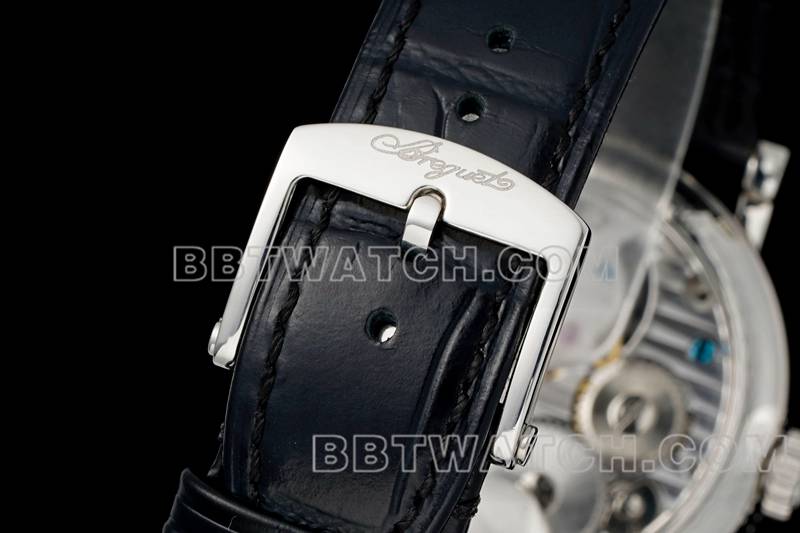 Breguet super clone watch RMS factory classic white disk tourbillon mechanical belt model strap real picture