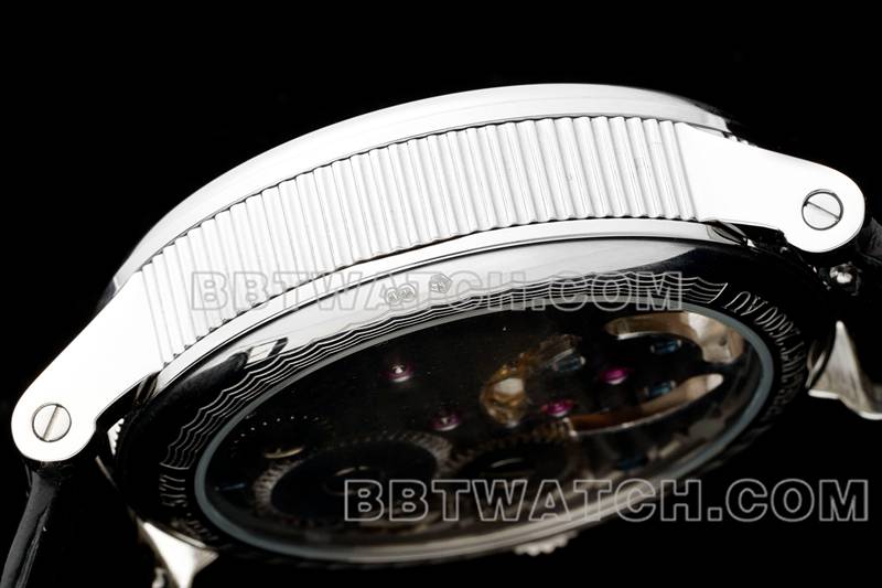 Breguet super clone watch RMS factory classic white disk tourbillon mechanical belt model side actual photo