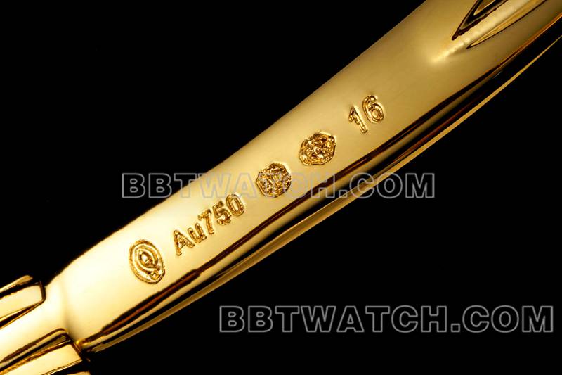 卡地亚最佳复刻手表BLS厂浴缸16尺寸石英手镯表表带实拍图