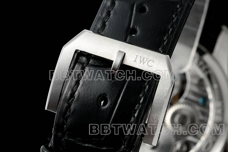 Universal beste Replik Uhren RMS Fabrik Portugal weiße Scheibe Gold Nadel Tourbillon mechanische Gürtel Modelle Armband echtes Bild