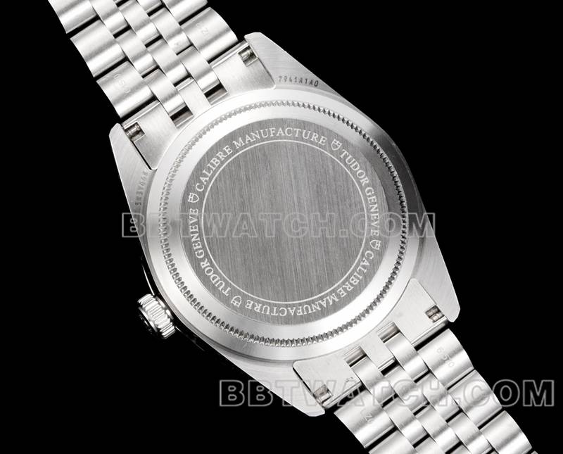 Tudor besten Replik-Uhren V9 Fabrik Biwan braunen Scheibe 41mm Swarovski Diamant-Ring mechanische Stahlband Modelle zurück tatsächlichen Foto