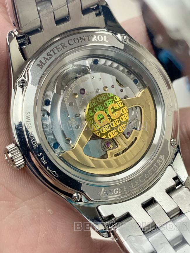 顶级复刻手表积家V9厂大师银盘899机械背面实拍图