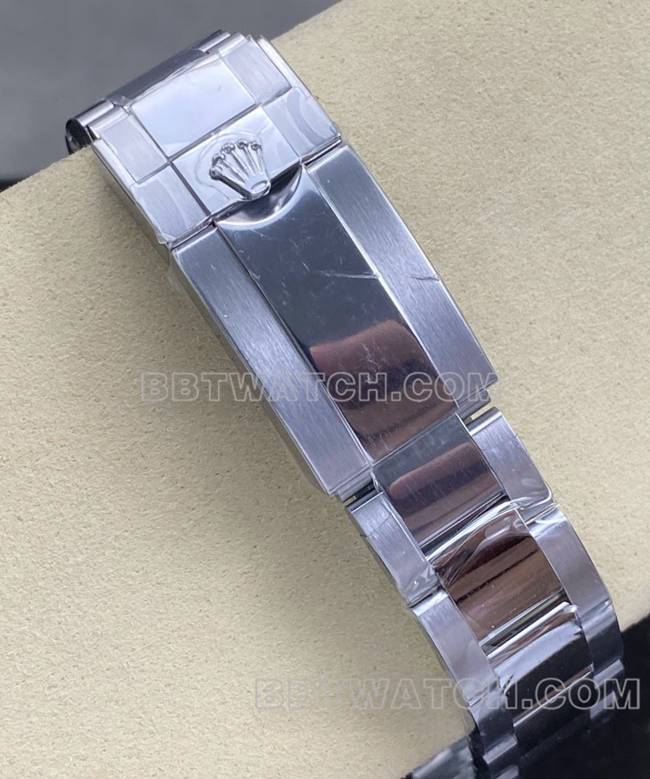 1:1复刻手表UFO厂迪通拿劳力士冰蓝迪方钻4131机械表带实拍图