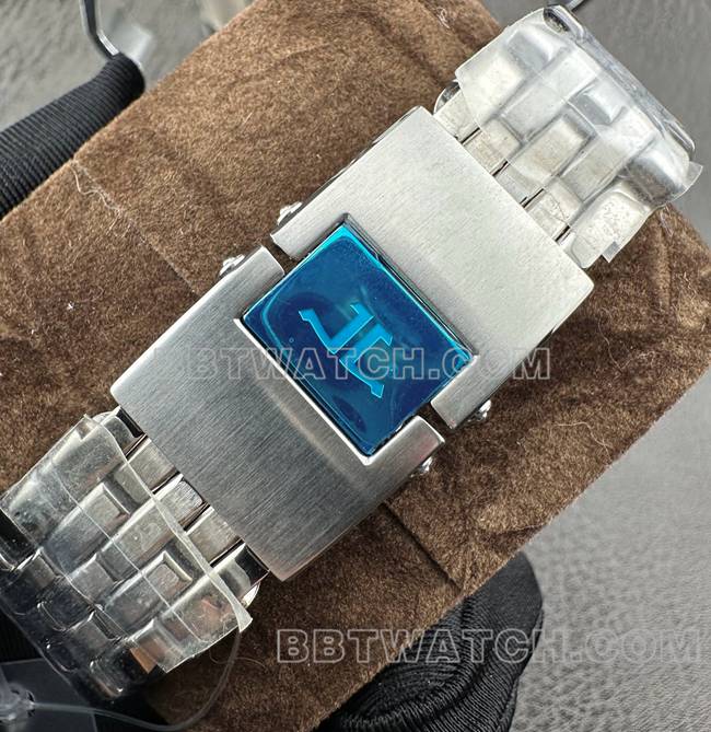 最佳复刻手表积家9F厂大师银盘机械1428421表带实拍图