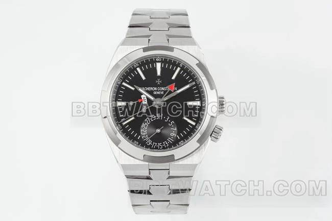 最优复刻手表江诗丹顿V9厂纵横四海黑盘机械7920V正面实拍图