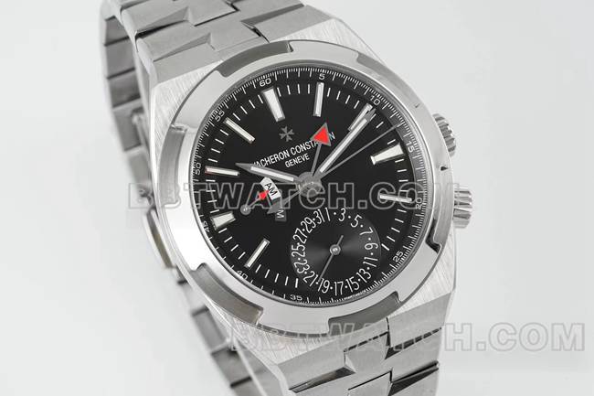 最优复刻手表江诗丹顿V9厂纵横四海黑盘机械7920V正面实拍图