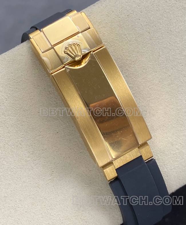 Beste Replik Uhren Daytona UFO Factory Rolex Gold Case Blue Plate 4131 Mechanical Strap Real Picture