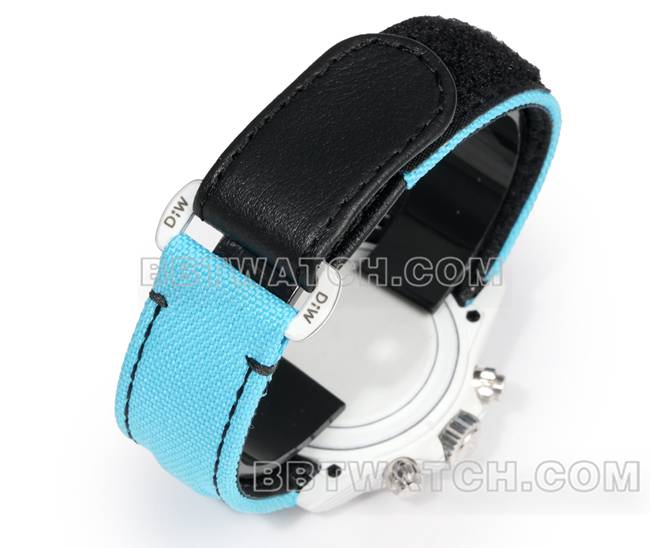 Beste Replik Uhren Daytona TW Fabrik Rolex Light Blue Plate Drill Ring Blue Nylon Strap Strap Actual Bilder