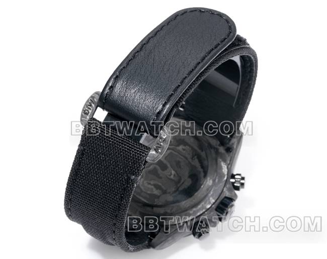 最佳复刻手表TW厂劳力士迪通拿黑盘黑壳黑色尼龙表带实拍图