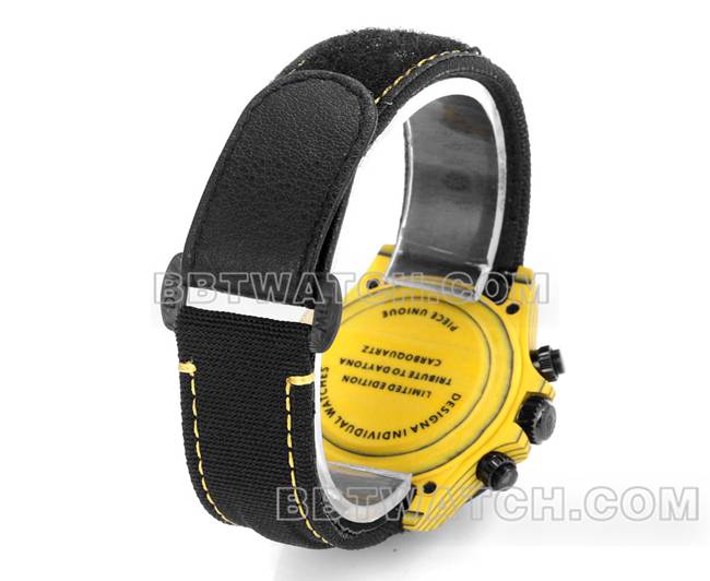 Best replica watches TW factory Rolex Daytona yellow disk yellow case black nylon strap strap real picture