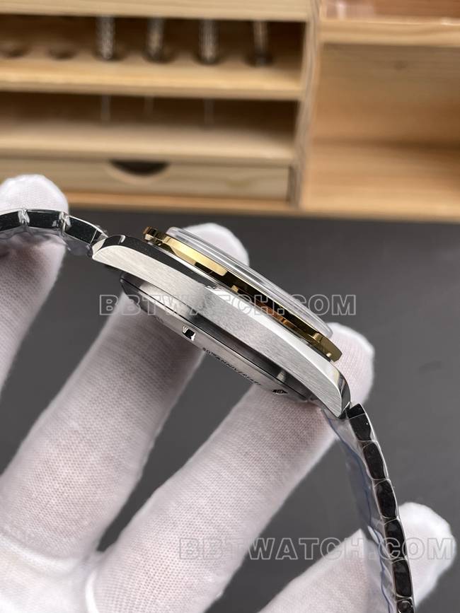 1:1复刻手表超霸N1厂欧米茄月球表阿波罗11号侧面实拍图