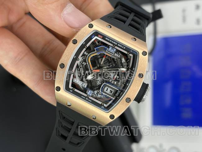 顶级复刻手表TW厂理查德米勒机械RM30-01正面实拍图