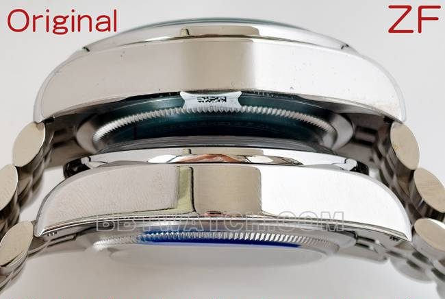 ZF厂帝舵碧湾蓝盘机械顶级复刻手表79360对比正品区别外观实拍图