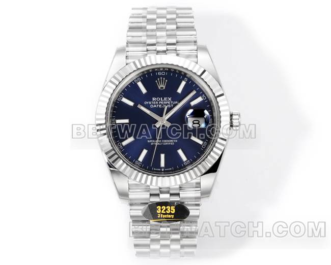 超级克隆手表日志JF厂劳力士深蓝盘3235机械41毫米正面实拍图