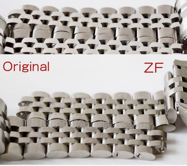 ZF厂帝舵碧湾蓝盘机械顶级复刻手表79360对比正品区别表带实拍图