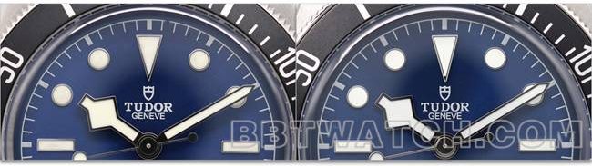 ZF厂帝舵碧湾7943顶级复刻手表对比正品区别外观对比图